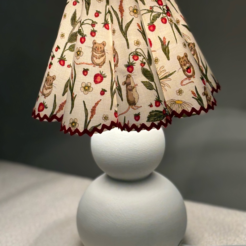 Floral Animal Print Lamp Shade